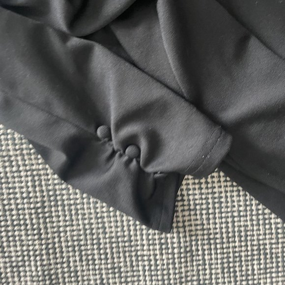 Unique Vintage Black Wiggle Dress - Picture 3 of 3